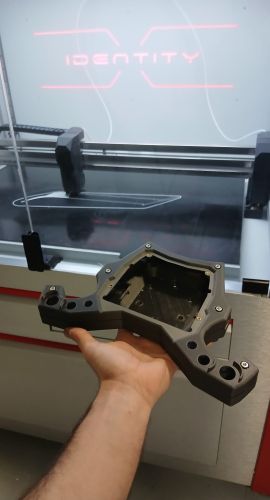 3D printed part with PC-CF